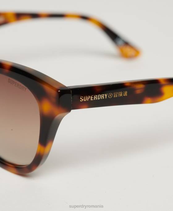 Superdry ochelari de soare sdr britanny accesorii maro femei JX0Z2085