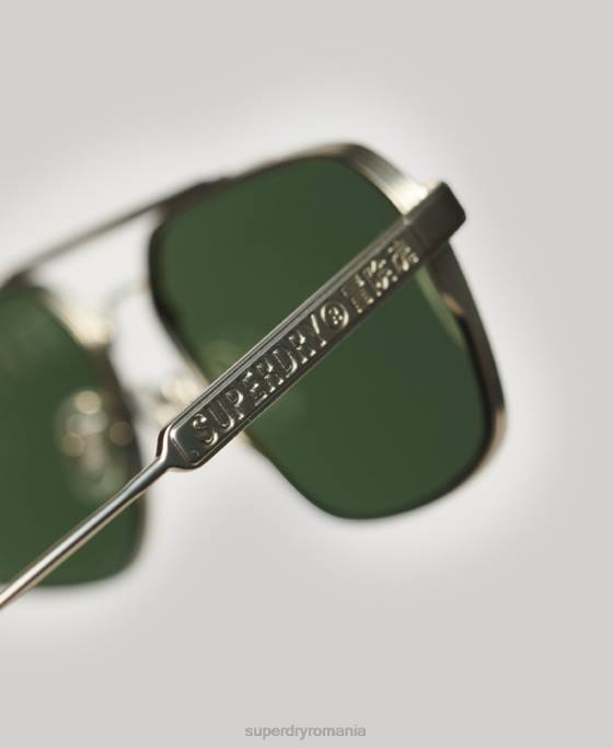 Superdry ochelari de soare sdr coleman accesorii aur bărbați JX0Z59