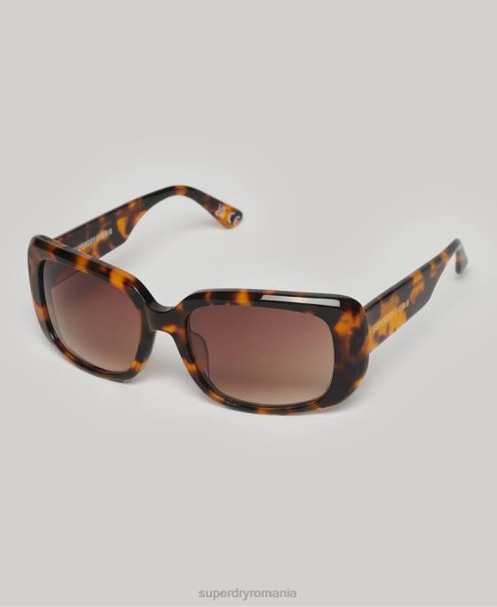 Superdry ochelari de soare sdr dunaway accesorii maro femei JX0Z2067