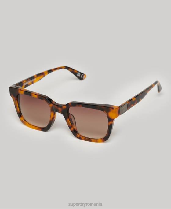 Superdry ochelari de soare sdr garritsen accesorii maro bărbați JX0Z15