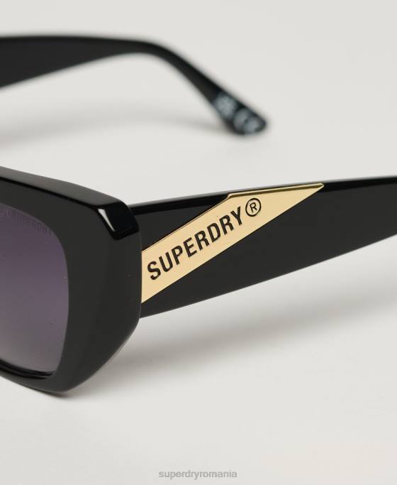 Superdry ochelari de soare unghiulari sdr 90s accesorii negru femei JX0Z2120