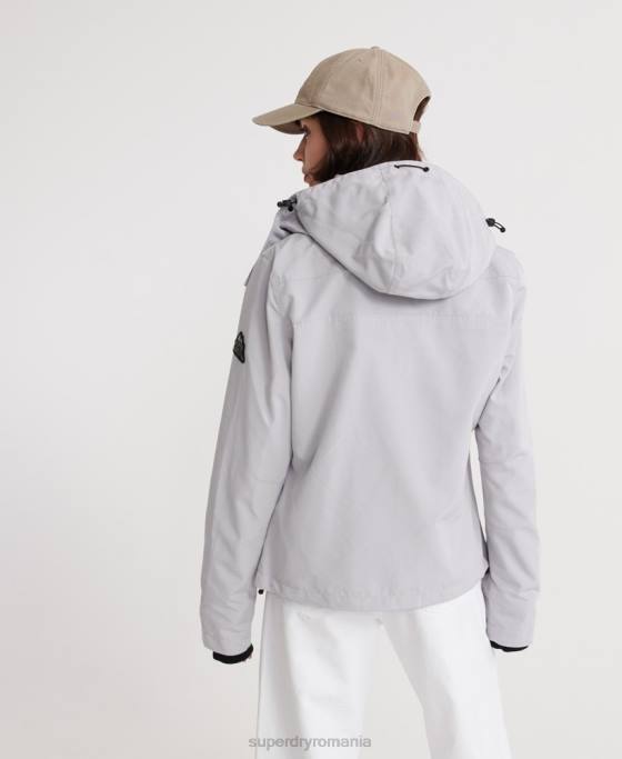 Superdry otoman tehnic sd-windcheater îmbrăcăminte cremă femei JX0Z5704