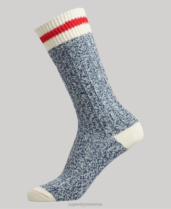 Superdry pachet de șosete de drumeție din bumbac organic accesorii multi femei JX0Z4340
