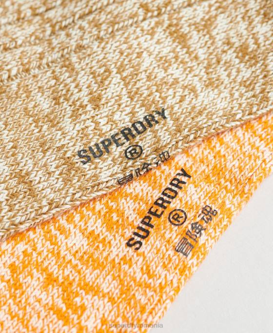 Superdry pachet de șosete din bumbac organic răsucit accesorii multi bărbați JX0Z1762