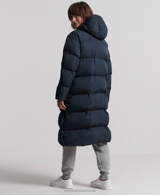 Superdry palton de pilota cu paragate îmbrăcăminte marina femei JX0Z3827
