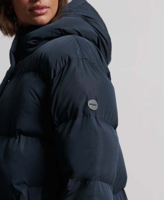 Superdry palton de pilota cu paragate îmbrăcăminte marina femei JX0Z3827