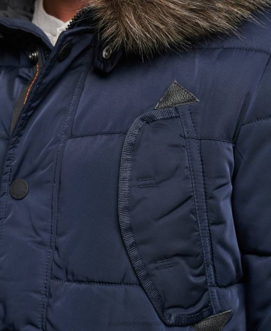 Superdry palton parka chinook îmbrăcăminte marina bărbați JX0Z4514