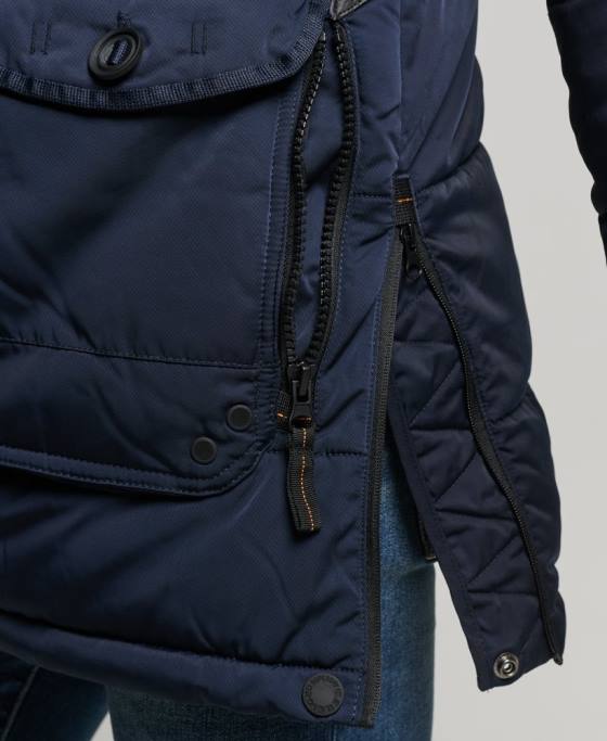 Superdry palton parka chinook îmbrăcăminte marina bărbați JX0Z4514