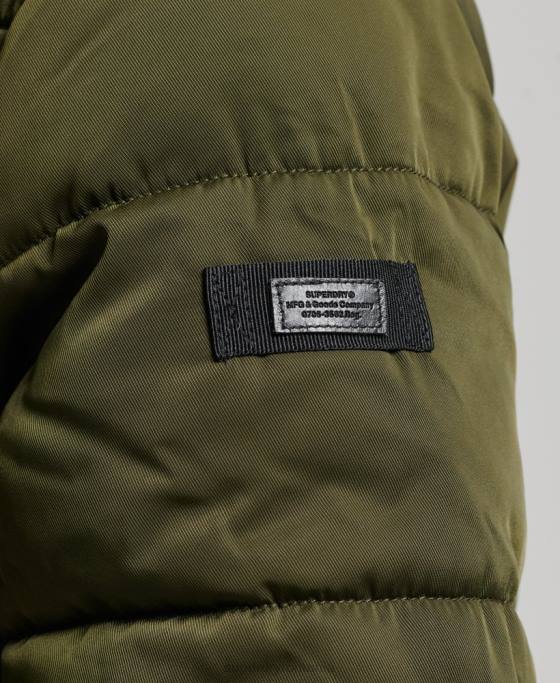 Superdry palton parka chinook îmbrăcăminte verde bărbați JX0Z4513