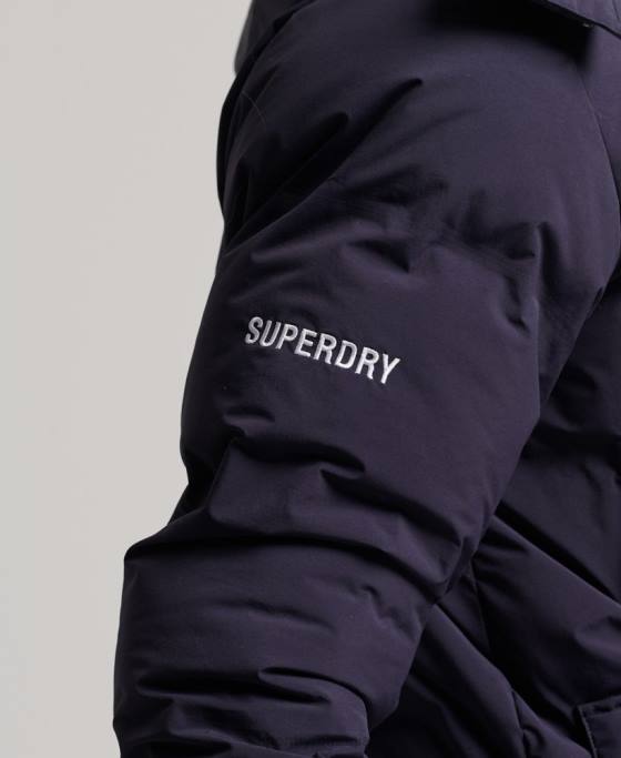 Superdry palton pufy boxy îmbrăcăminte marina bărbați JX0Z4589