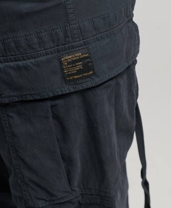 Superdry pantaloni cargo vintage cu talie joasă îmbrăcăminte marina femei JX0Z2273