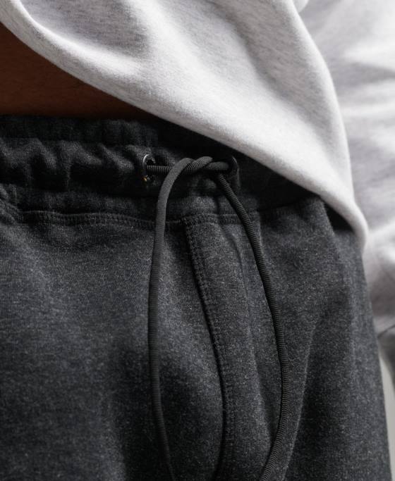 Superdry pantaloni de jogging conici tech îmbrăcăminte gri inchis bărbați JX0Z6384