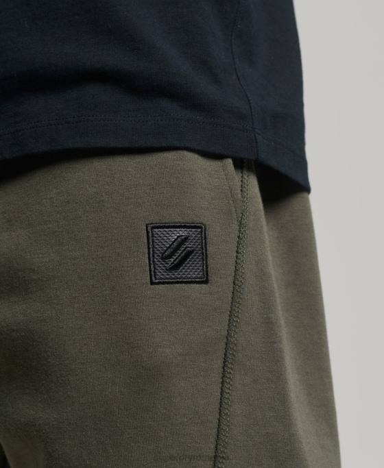 Superdry pantaloni de jogging conici tech îmbrăcăminte kaki bărbați JX0Z6389