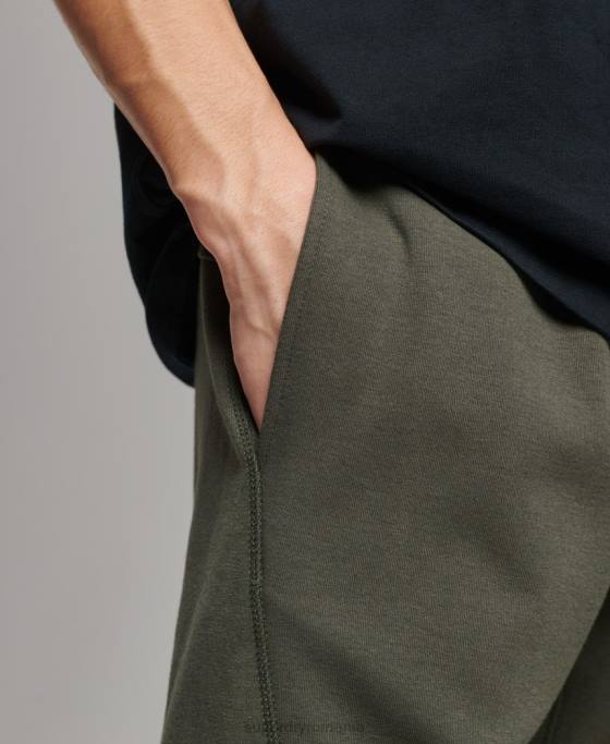 Superdry pantaloni de jogging conici tech îmbrăcăminte kaki bărbați JX0Z6389