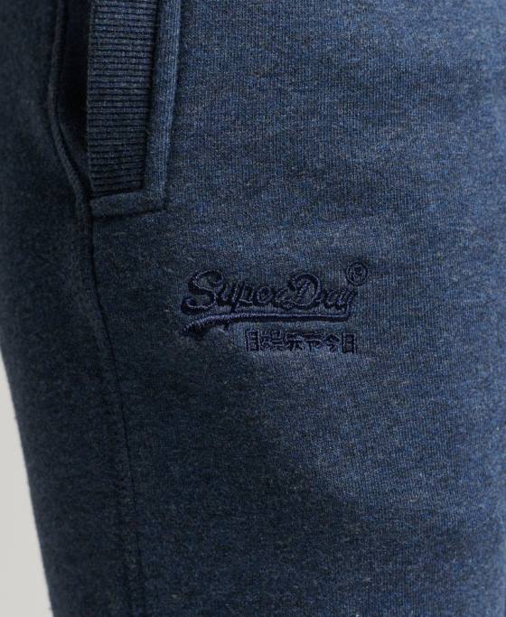 Superdry pantaloni de jogging cu logo vintage brodat îmbrăcăminte marina femei JX0Z3898