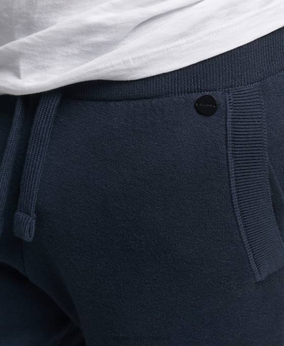 Superdry pantaloni de jogging esentiali din bumbac organic studios îmbrăcăminte marina bărbați JX0Z6395