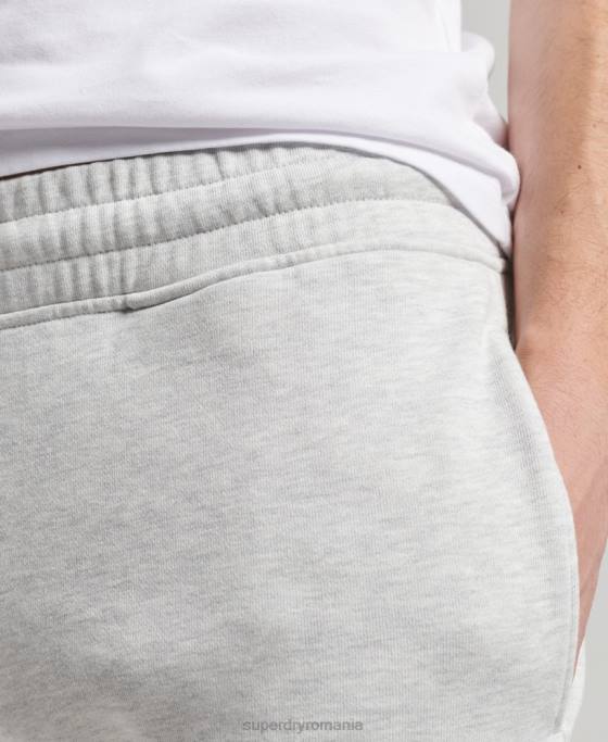 Superdry pantaloni de jogging vintage din anii \90 îmbrăcăminte gri deschis bărbați JX0Z6373