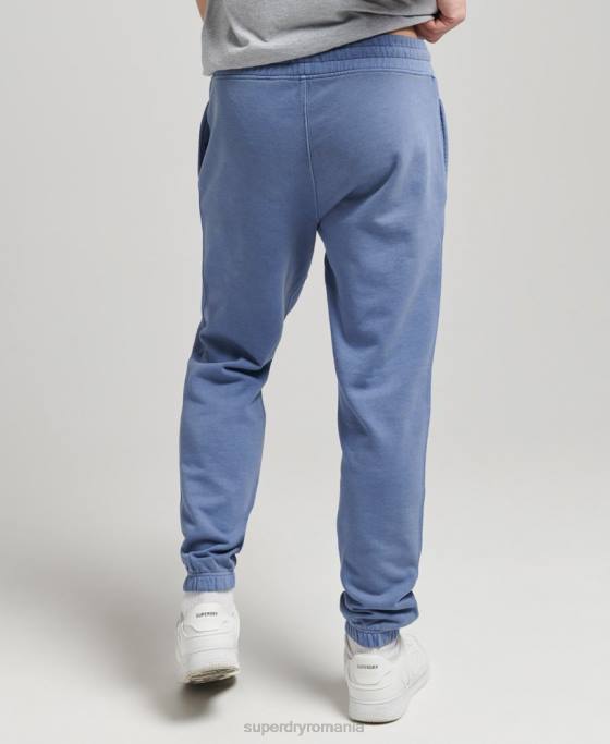 Superdry pantaloni de jogging vintage din anii \90 îmbrăcăminte marina bărbați JX0Z6374