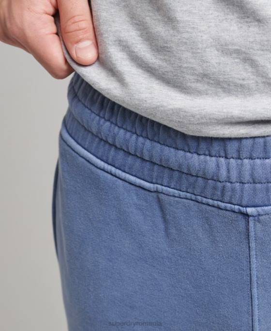 Superdry pantaloni de jogging vintage din anii \90 îmbrăcăminte marina bărbați JX0Z6374