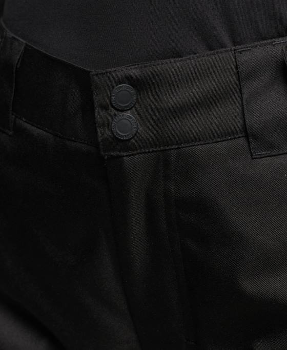 Superdry pantaloni de salvare îmbrăcăminte negru femei JX0Z6550