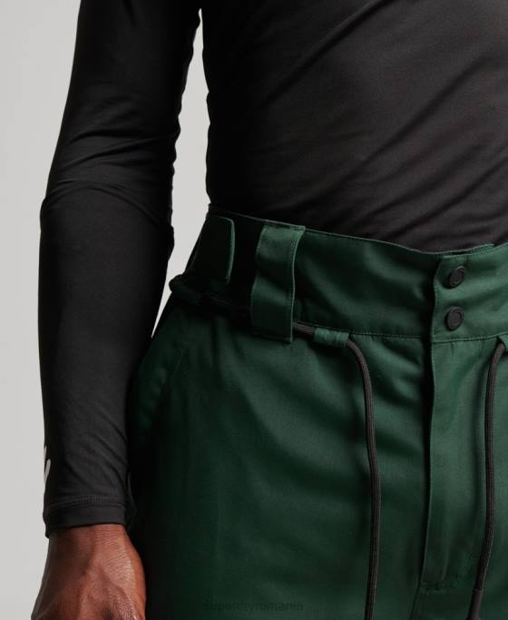 Superdry pantaloni de schi ultimate rescue îmbrăcăminte verde bărbați JX0Z1380