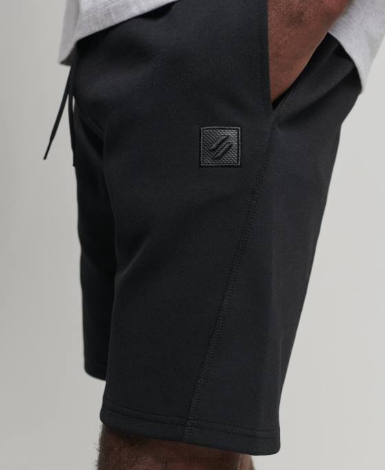 Superdry pantaloni scurți code tech îmbrăcăminte negru bărbați JX0Z313
