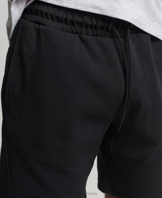 Superdry pantaloni scurți code tech îmbrăcăminte negru bărbați JX0Z313