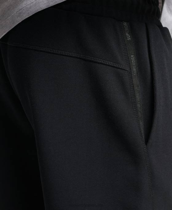 Superdry pantaloni scurți code tech îmbrăcăminte negru bărbați JX0Z313