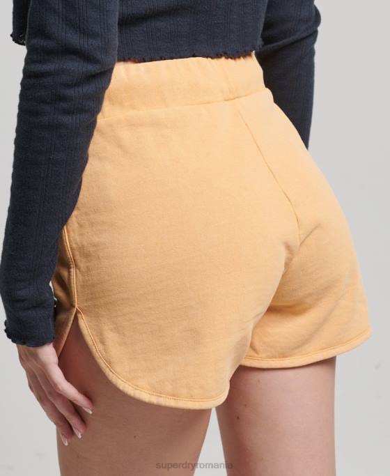 Superdry pantaloni scurți curcubeu îmbrăcăminte maro femei JX0Z2167