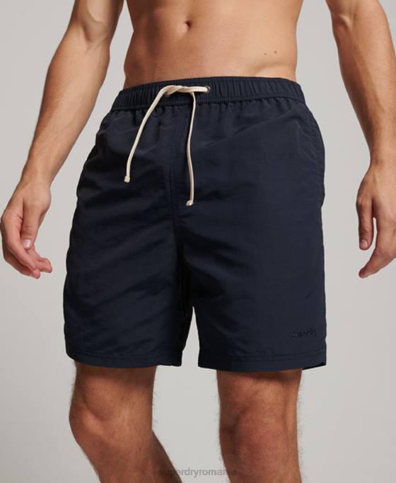 Superdry pantaloni scurți de baie reciclați ripstop îmbrăcăminte marina bărbați JX0Z441