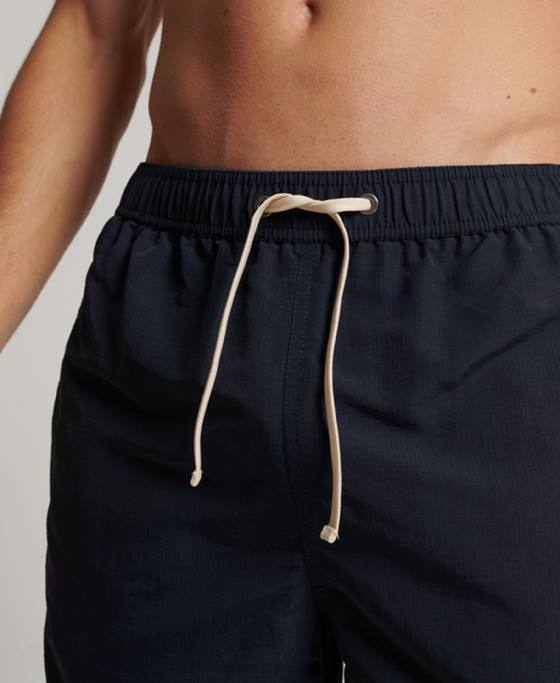 Superdry pantaloni scurți de baie reciclați ripstop îmbrăcăminte marina bărbați JX0Z441