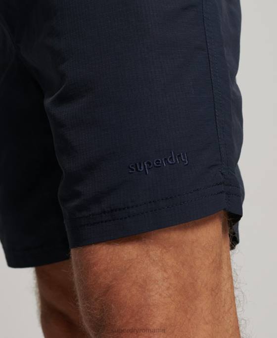 Superdry pantaloni scurți de baie reciclați ripstop îmbrăcăminte marina bărbați JX0Z441