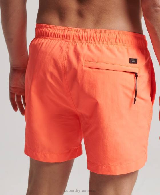 Superdry pantaloni scurți de baie reciclați studios îmbrăcăminte coral bărbați JX0Z436