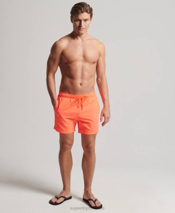 Superdry pantaloni scurți de baie reciclați studios îmbrăcăminte coral bărbați JX0Z436