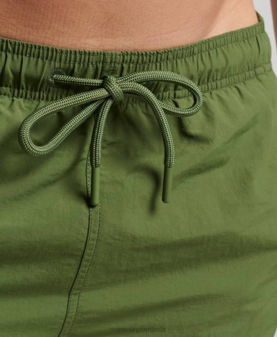 Superdry pantaloni scurți de baie reciclați studios îmbrăcăminte verde bărbați JX0Z442