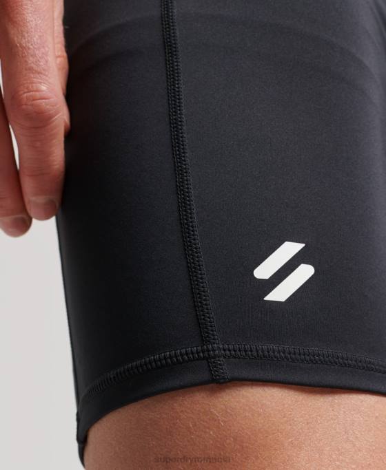 Superdry pantaloni scurți de bază îmbrăcăminte negru bărbați JX0Z303