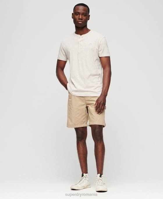 Superdry pantaloni scurți de dulgher îmbrăcăminte bronzat bărbați JX0Z120