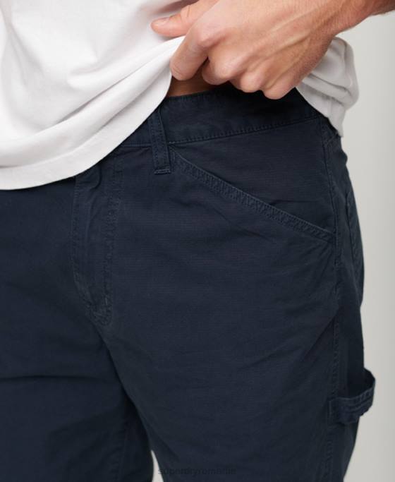 Superdry pantaloni scurți de dulgher îmbrăcăminte marina bărbați JX0Z45