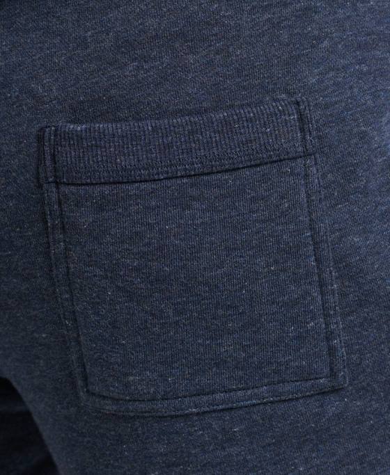 Superdry pantaloni scurți din jerseu cu logo vintage din bumbac organic îmbrăcăminte marina bărbați JX0Z311