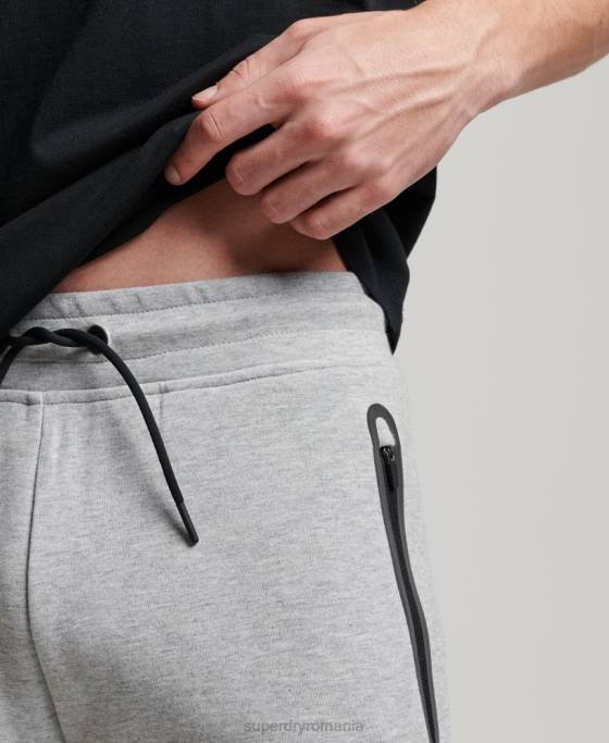 Superdry pantaloni scurți gymtech îmbrăcăminte gri bărbați JX0Z283