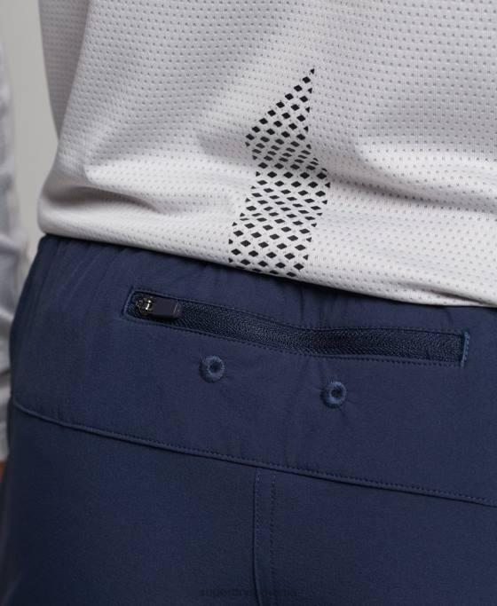 Superdry pantaloni scurți multi sport de bază îmbrăcăminte marina bărbați JX0Z5385