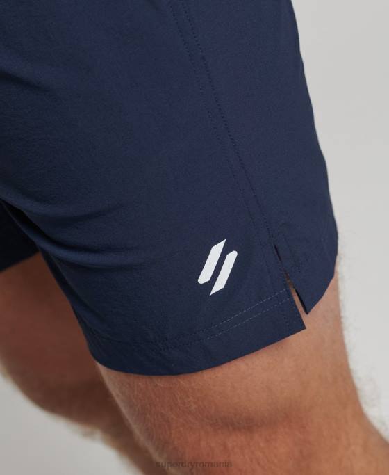 Superdry pantaloni scurți multi sport de bază îmbrăcăminte marina bărbați JX0Z5385