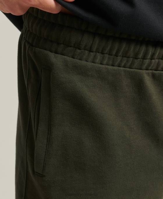 Superdry pantaloni scurți sport code core îmbrăcăminte kaki bărbați JX0Z359
