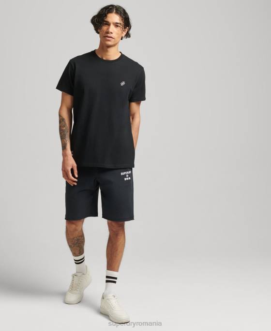 Superdry pantaloni scurți sport code core îmbrăcăminte marina bărbați JX0Z360