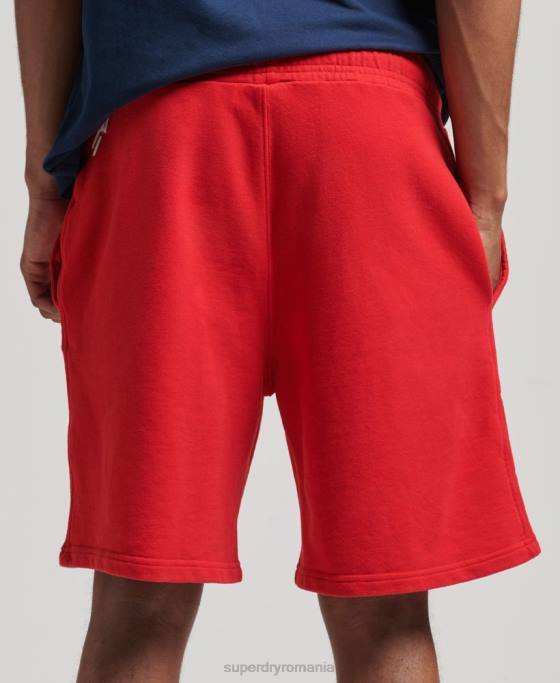 Superdry pantaloni scurți sport code core îmbrăcăminte roșu bărbați JX0Z367