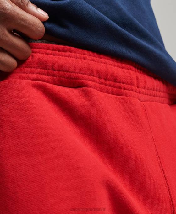 Superdry pantaloni scurți sport code core îmbrăcăminte roșu bărbați JX0Z367