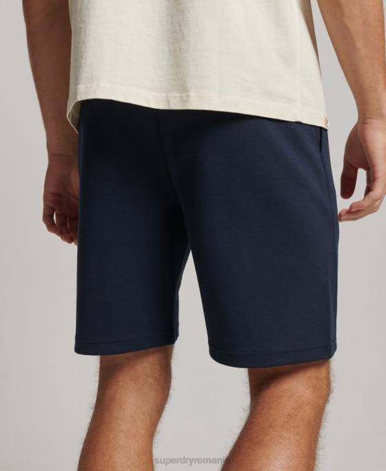 Superdry pantaloni scurți tech îmbrăcăminte albastru bărbați JX0Z288