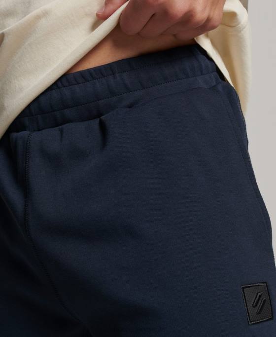 Superdry pantaloni scurți tech îmbrăcăminte albastru bărbați JX0Z288