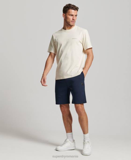 Superdry pantaloni scurți tech îmbrăcăminte albastru bărbați JX0Z288