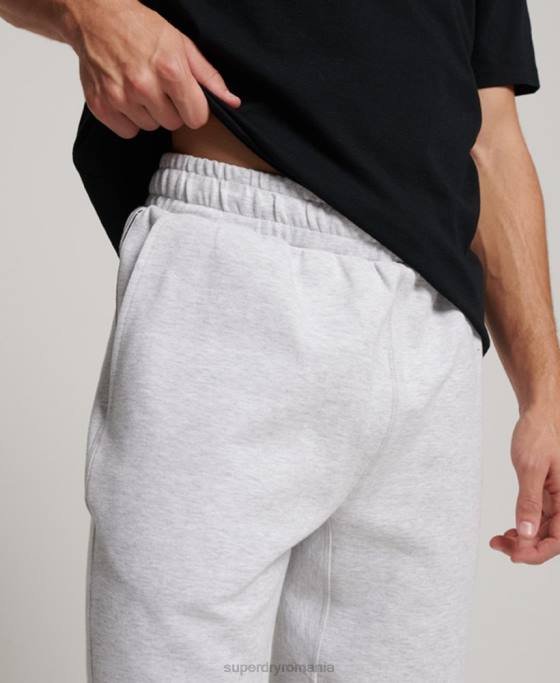 Superdry pantaloni scurți tech îmbrăcăminte gri bărbați JX0Z290